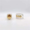 Popular 30ml Square Acrylic Bottle 30g Lotion Container Eye Serum Bottle Cosmetic Packaging Factory 