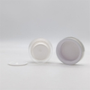 Empty Luxury 50g Cosmetic Jars 50ml Double Wall Round Shape Plastic Face Cream Container with Lid 