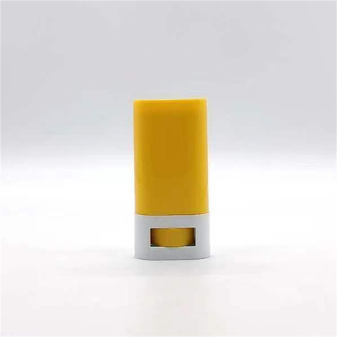 Hot selling 20ml PCR sunscreen stick container,sunblock stick bottle,20ml deodorant stick packaging for face care products