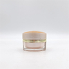 30G Luxury Eye Shape Face Cream Gold Cosmetic Jars Night & Day Cream Empty 30ml Acrylic Jar