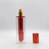 120G New Design Square Cosmetic Set Acrylic Rotary Thick Wall Bottle High-capacity Bottle 120ml Bottle 