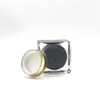 Wholesale Custom 15g Black Square Acrylic Jar 15ml Square Plastic Cosmetic Cream Container For Loose Powder Nail Gel Jar