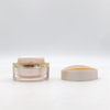 30G Luxury Eye Shape Face Cream Gold Cosmetic Jars Night & Day Cream Empty 30ml Acrylic Jar