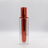 120G New Design Square Cosmetic Set Acrylic Rotary Thick Wall Bottle High-capacity Bottle 120ml Bottle 