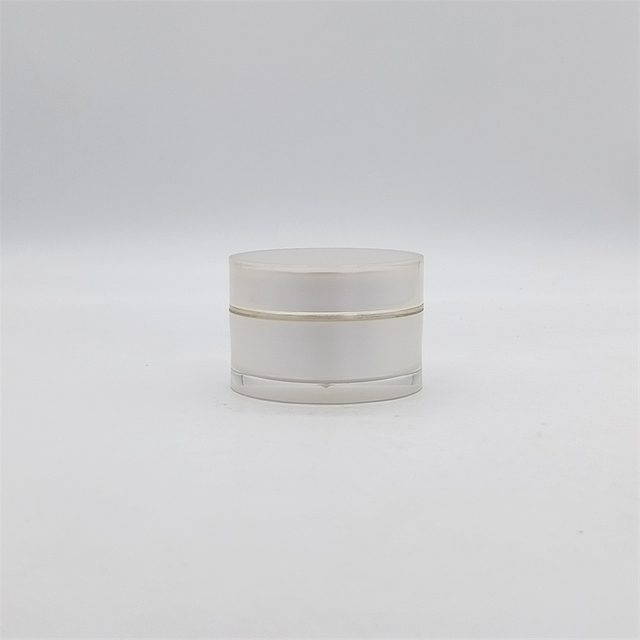 Wholesale Popular Classic Clear Cylinder Round 30g Acrylic Cosmetic Cream Jar 30ml