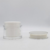 Top Luxury 200g Acrylic Round Jar Cosmetic Container with Double Wall Body Cream Hair Cream 200ml