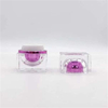 2023 New Design 50ml Square Acrylic Cream Jar 50g Empty Plastic Jars for Cosmetic Packaging 