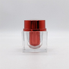 100ML Cosmetic Packaging Custom 100G Acrylic Jar Mask Container Plastic Cream Jar with Double Lids 