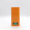 75g PP Deodorant Bottle Glossy Orange Deodorant Balm Packaging Sunscreen Stick Cosmetic Packaging 75ml