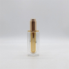 2023 Popular 30ml Square Acrylic Dropper Bottle Empty 30G Cosmetic Face Serum Bottle Custom Design Packaging