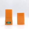 75g PP Deodorant Bottle Glossy Orange Deodorant Balm Packaging Sunscreen Stick Cosmetic Packaging 75ml