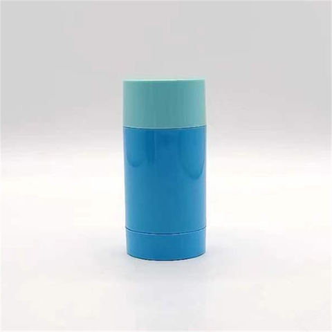 2023 New Design 75g Colorful Empty Deodorant Container 75ml Cylinder Pink Purple Customized Skin Care ABS/AS Tube