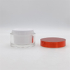 Hot Sale 120g Acrylic Round Empty Luxury Cosmetic Face Cream Jar Cosmetic Container with Double Wall for Hair Cream 120ml