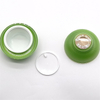 Luxury Sweet 50g Bowl Shaped Acrylic 50ml Screw Cap Transparent Plastic Jar Face Cream Skin Care Serum